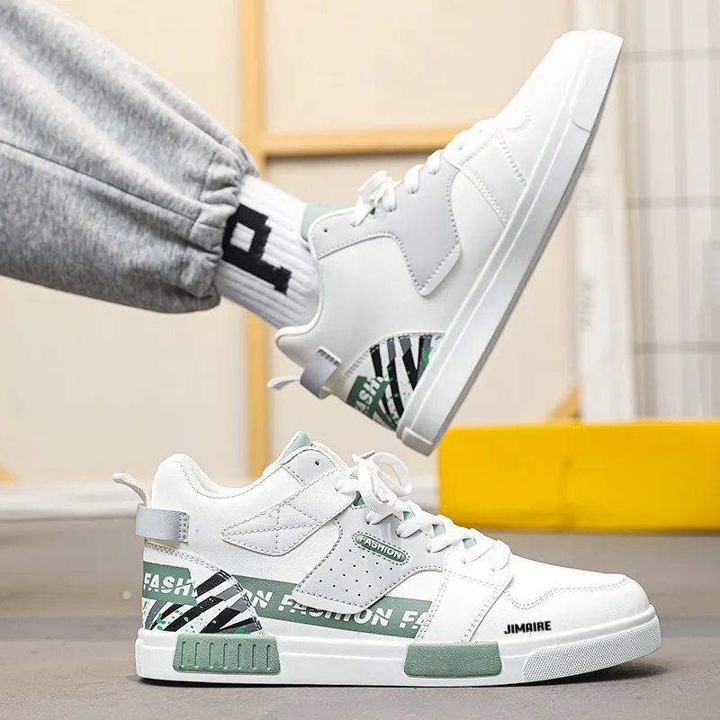 King Jinmai Warm Mid Top Skateboard Shoes Men's-26