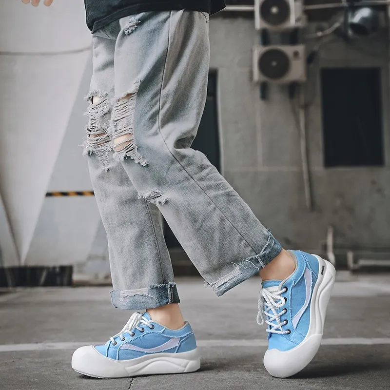 King Jinmai Anti Slip Wear Resistant Low Top Skateboard Shoes Men's-11