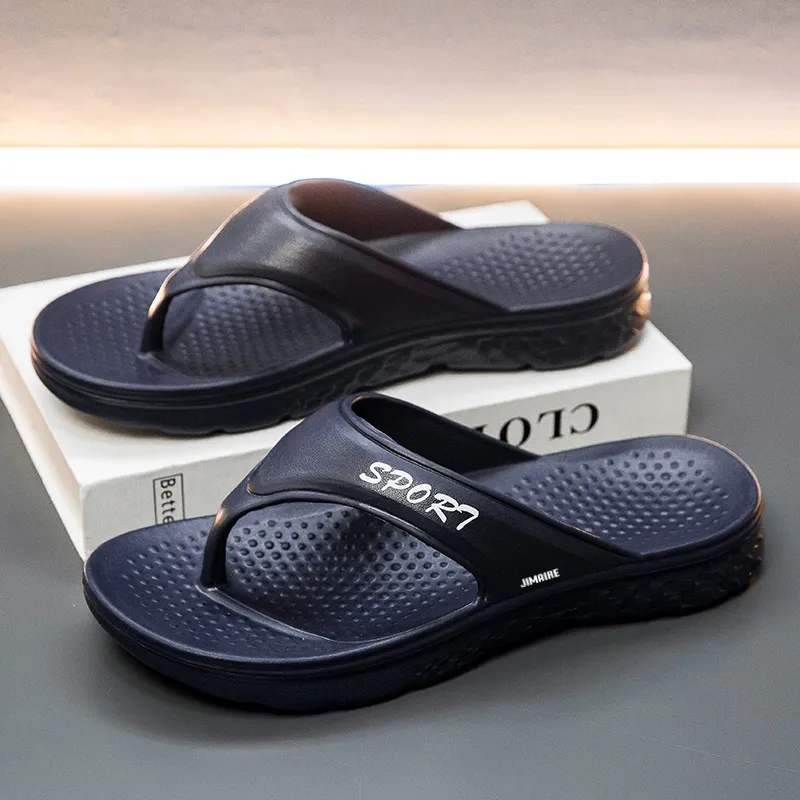 King Jinmai Odor Resistant, Abrasion Resistant, Slip Resistant, Quick Dry, Antibacterial Flip Flops Men's-4