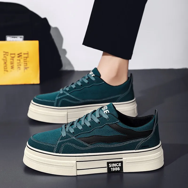 King Jinmai Thermal Slip Resistant Cushioning Abrasion Resistant Lightweight Low Top Skateboard Shoes Men's-3