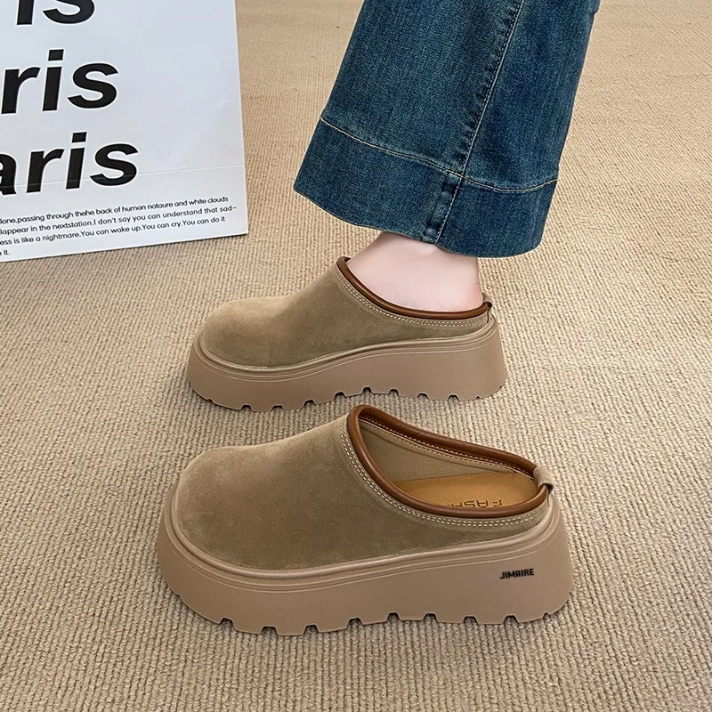King Jinmai Rubber Sole Wrap toe Slippers Women's-4
