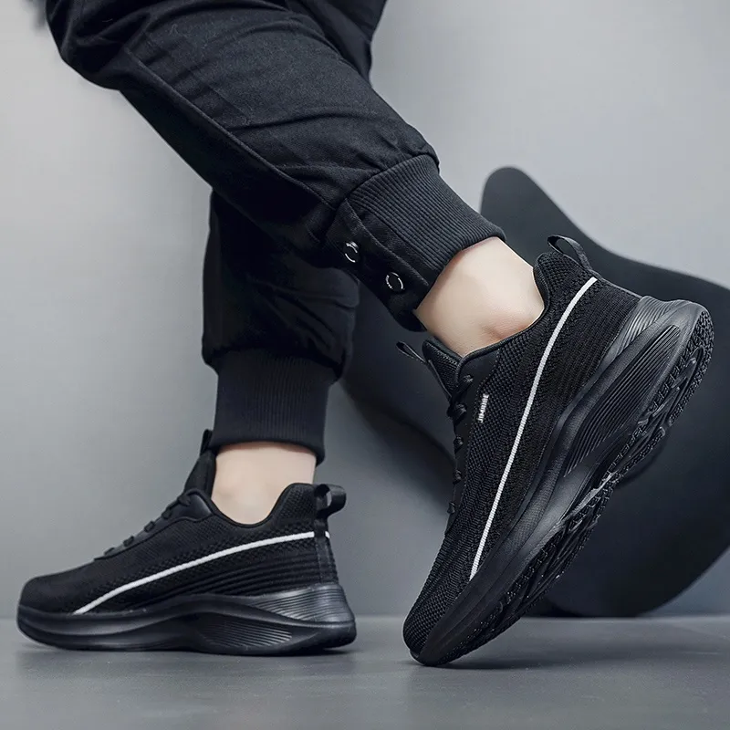 King Jinmai Cushioning Slip Resistant Abrasion Resistant Breathable Low Top Casual Shoes Men's-13