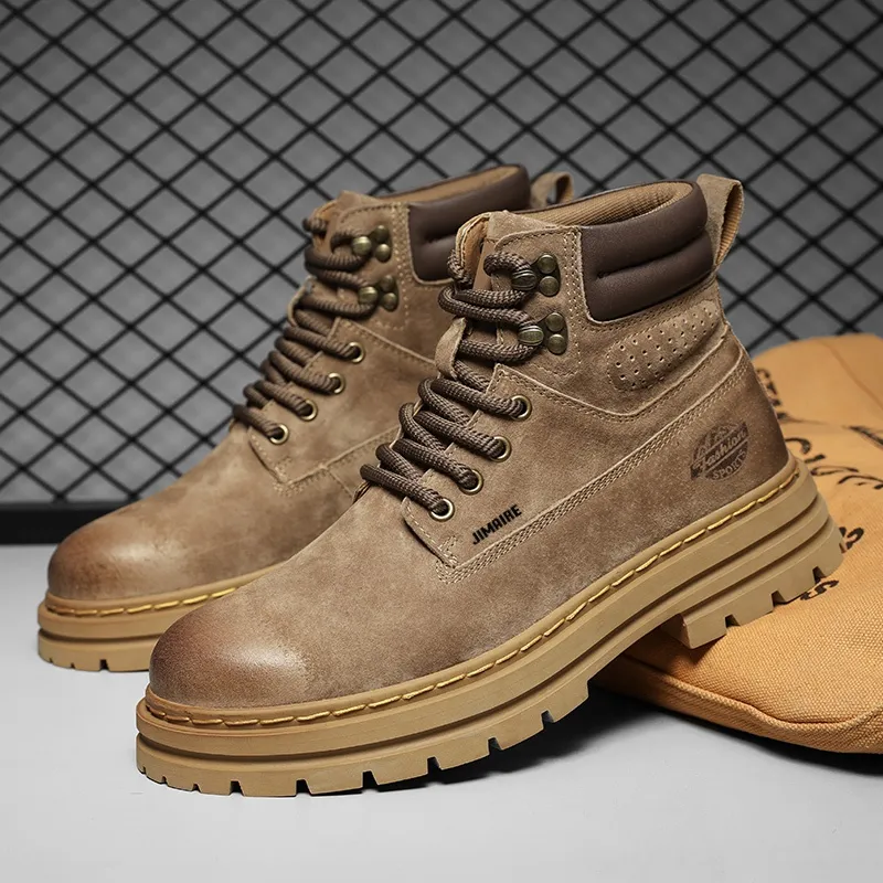King Jinmai Crew Martin Boot Men's-9