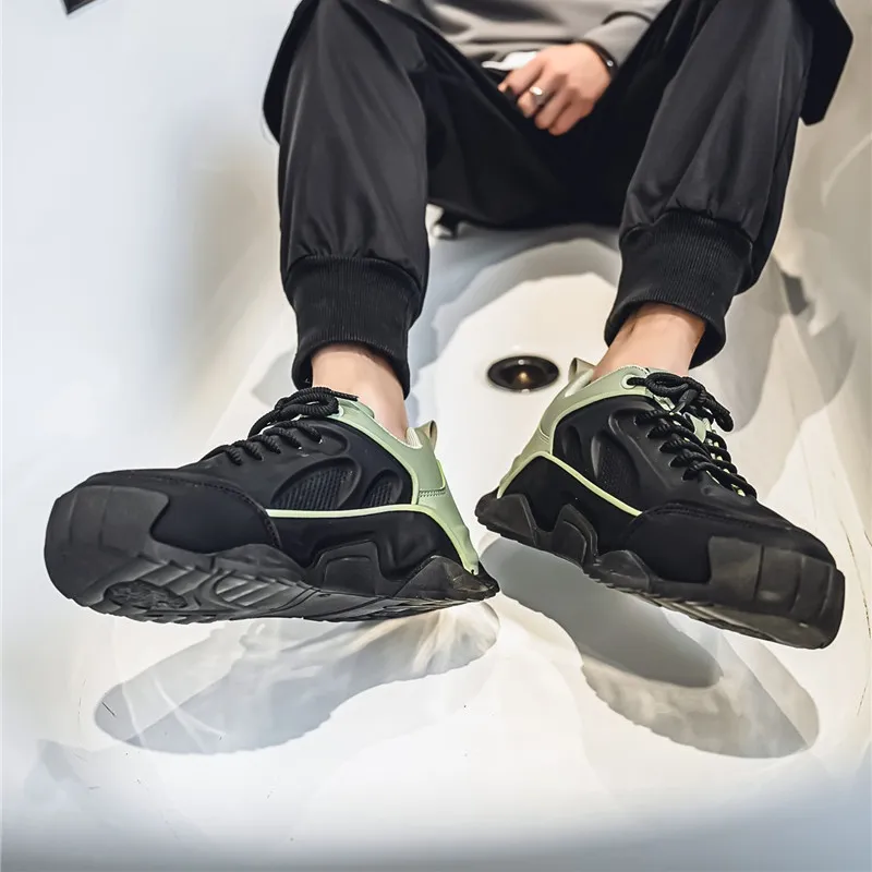 King Jinmai Low-Top Chunky Sneakers Men's-6