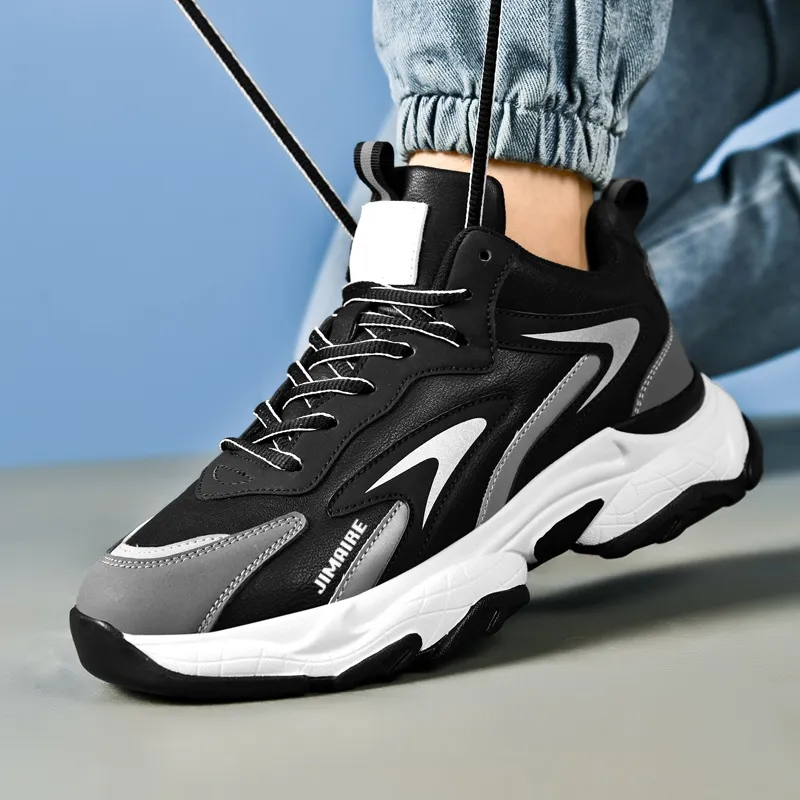 King Jinmai Mid Top Casual Shoes Men's-4