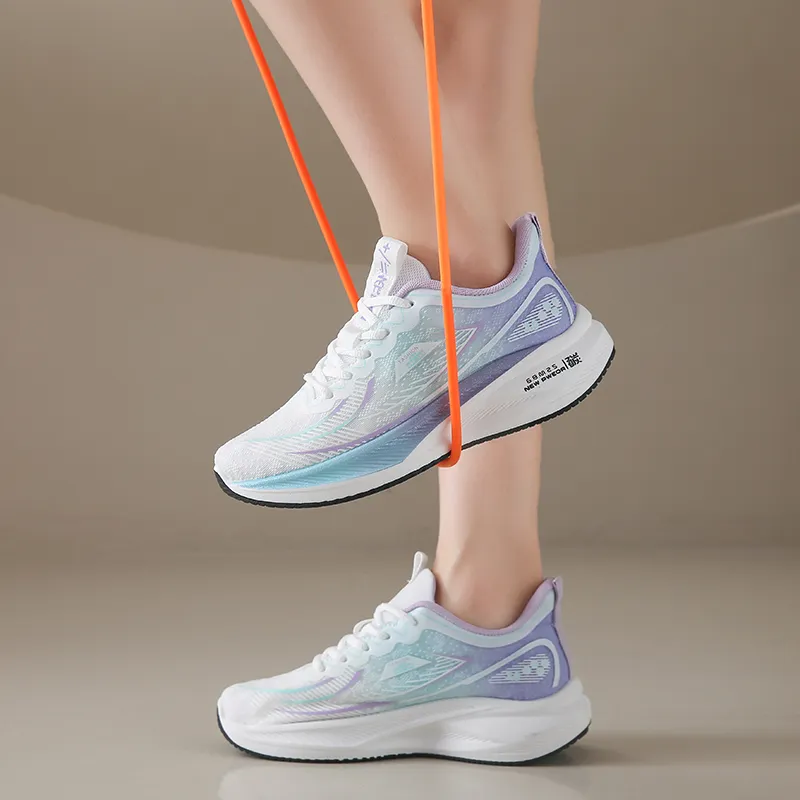 King Jinmai Cushioning, Slip Resistant, Abrasion Resistant, Breathable, Lightweight Low Top Casual Shoes Women's-4