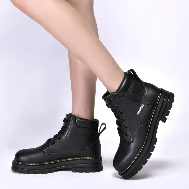 King Jinmai Short Martin Boot Unisex-7