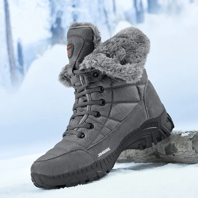 King Jinmai Short Mid-Calf Snow Boots Men's-8