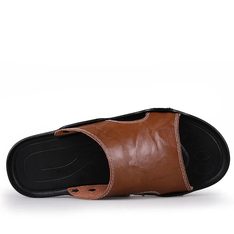 King Jinmai Slide Slippers Unisex Blue/Black/Brown/Blue-22