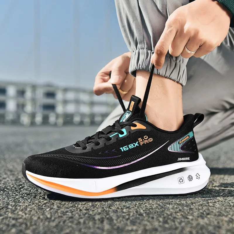 King Jinmai Cushioned Slip Resistant Abrasion Resistant Breathable Low Top Casual Shoes Men's-18
