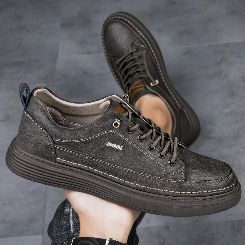 King Jinmai Slip Resistant Water Resistant Low Top Skateboard Shoes Men's-7
