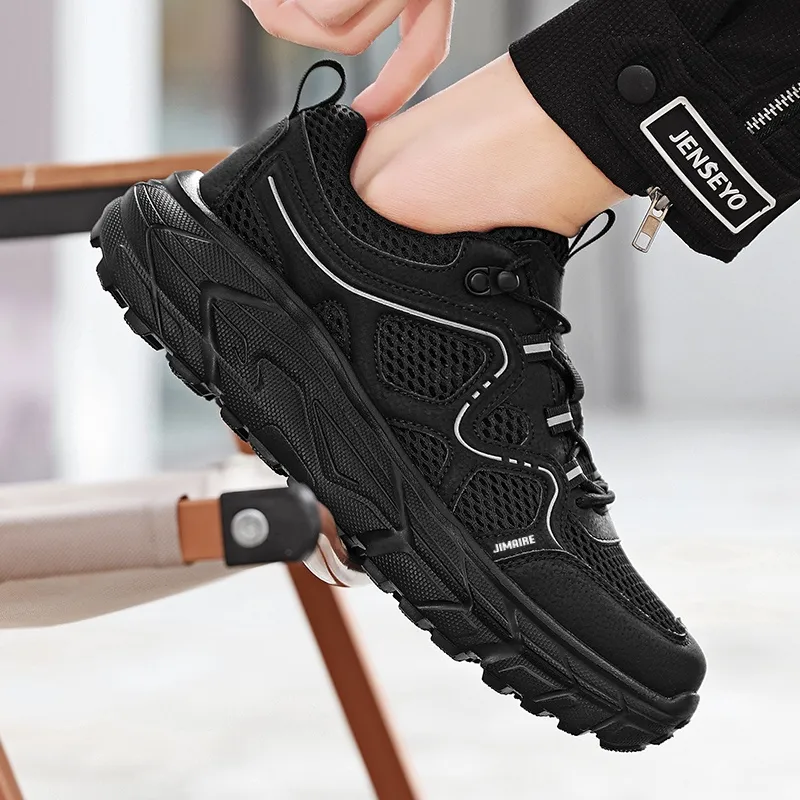 King Jinmai Shock Absorbing, Non Slip, Wear Resistant, Breathable And Lightweight Low Top Casual Shoes Men's-7