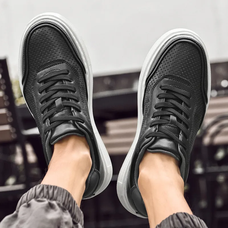 King Jinmai Slip Resistant Breathable Low Top Skateboard Shoes Men's-10