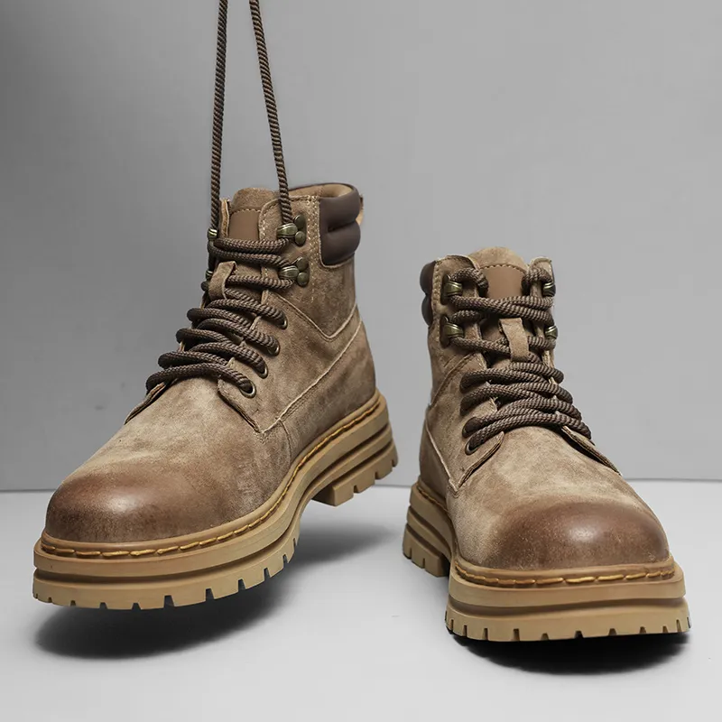 King Jinmai Crew Martin Boot Men's-6
