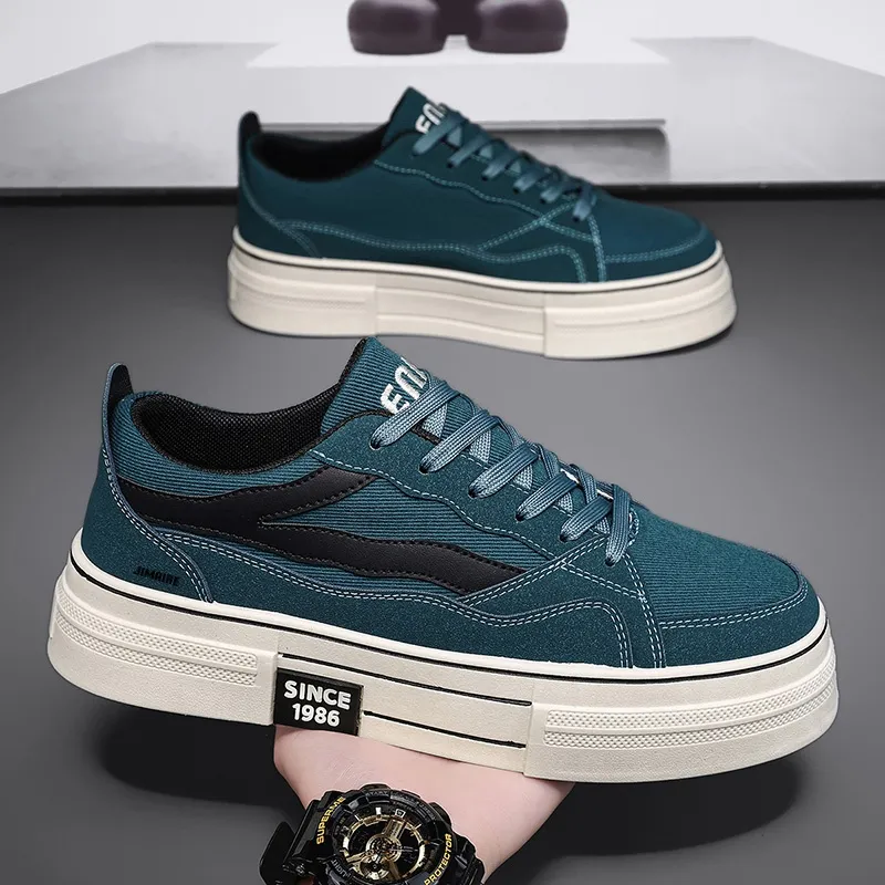 King Jinmai Thermal Slip Resistant Cushioning Abrasion Resistant Lightweight Low Top Skateboard Shoes Men's-1