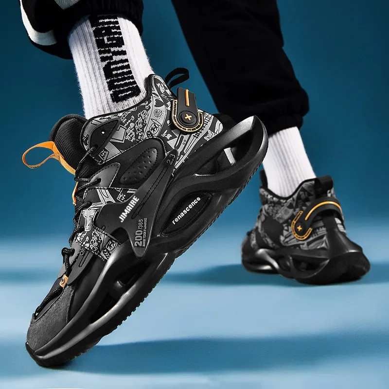 King Jinmai Mid-Top Casual Shoes Men's-11