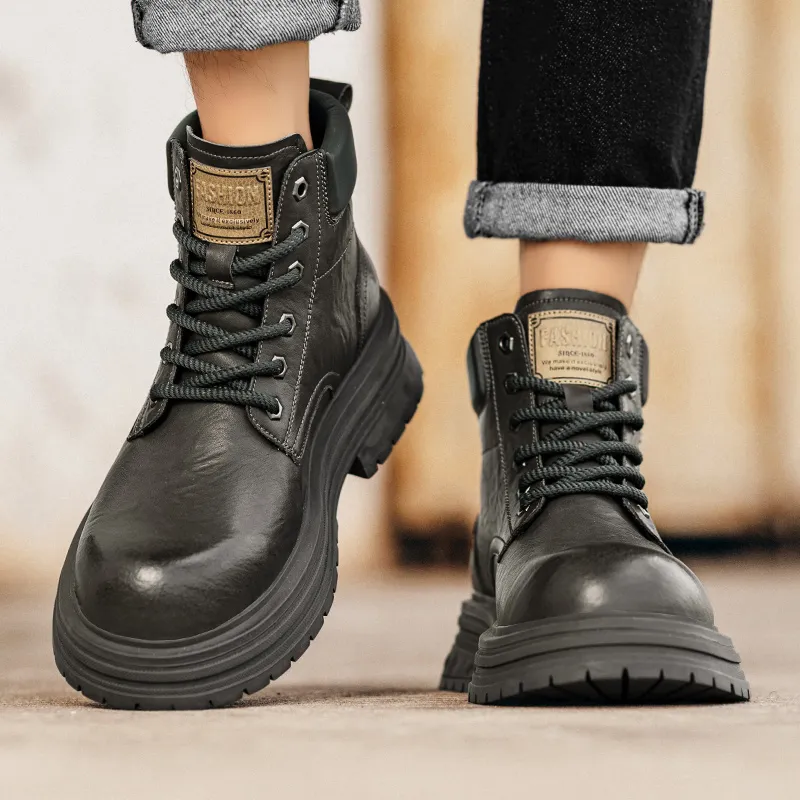 King Jinmai Short Martin Boot Men's-10