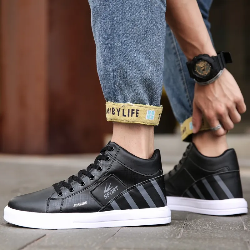 King Jinmai Mid-Top Skateboard Shoes Men's-10