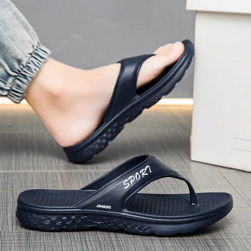 King Jinmai Odor Resistant, Abrasion Resistant, Slip Resistant, Quick Dry, Antibacterial Flip Flops Men's-6
