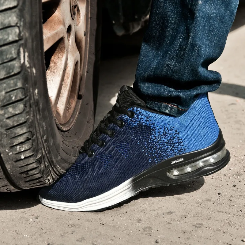 King Jinmai Slip Resistant Breathable Low Top Casual Shoes Unisex-8