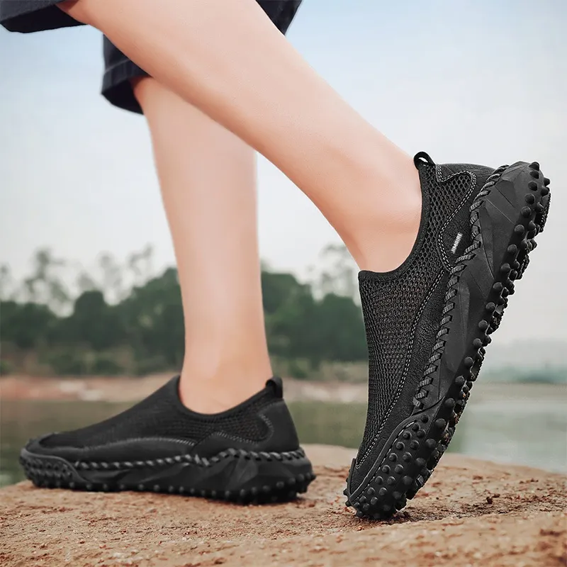 King Jinmai Shock Absorbing, Non Slip, Wear Resistant, Breathable And Lightweight Low Top Casual Shoes Men's-8