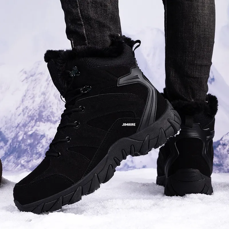 King Jinmai Warm Crew Snow Boots Men's-2