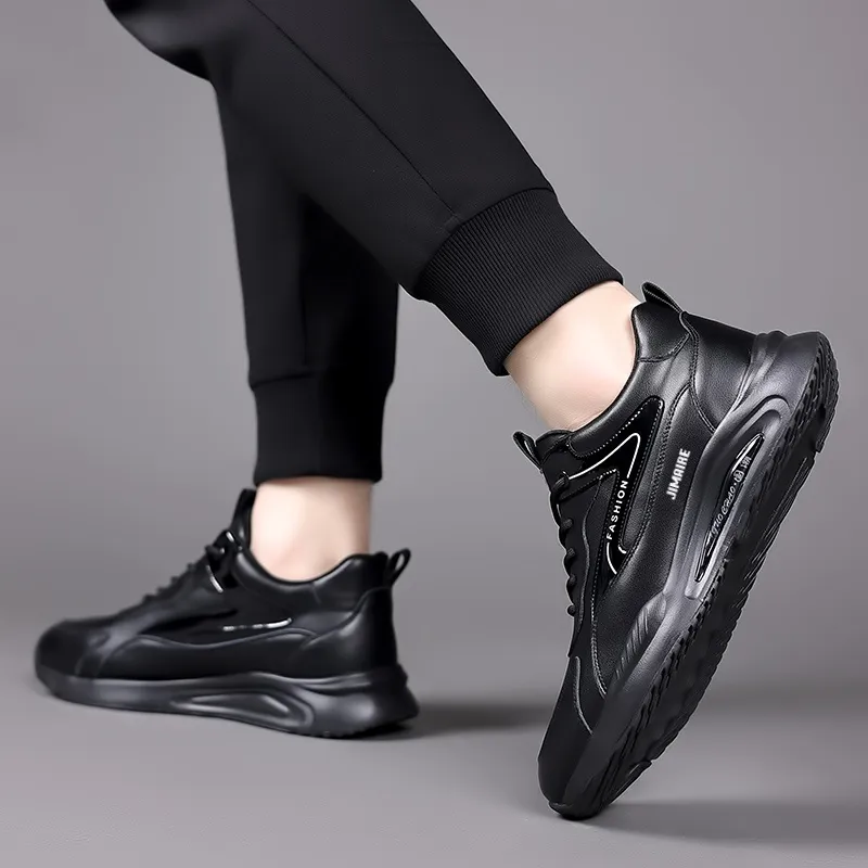 King Jinmai Slip Resistant Low Top Casual Shoes Men's-9