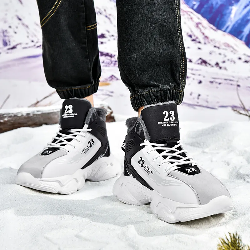 King Jinmai High-Top Casual Shoes Men's-6