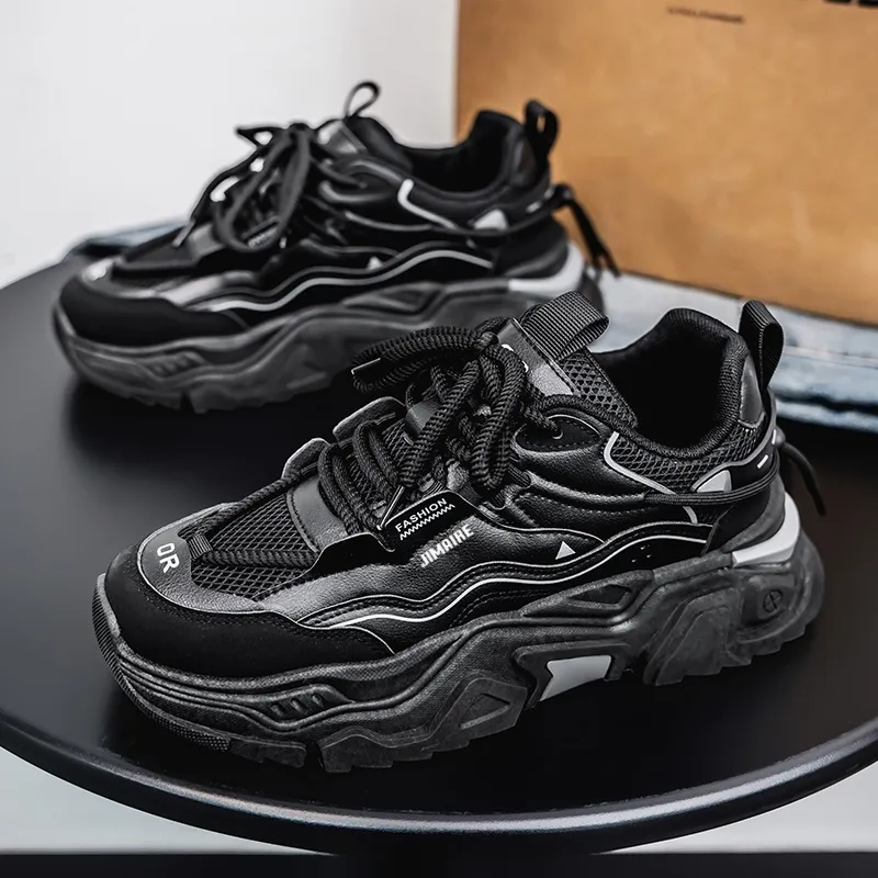 King Jinmai Low Top Chunky Sneakers Men's-2