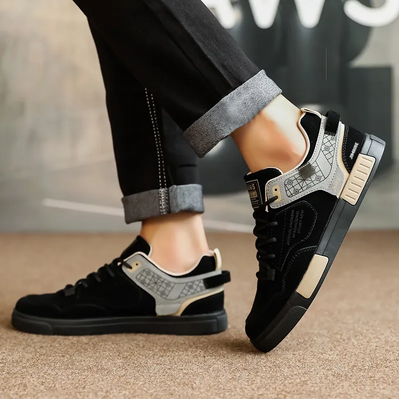 King Jinmai Slip Resistant Low Top Skateboard Shoes Men's-2