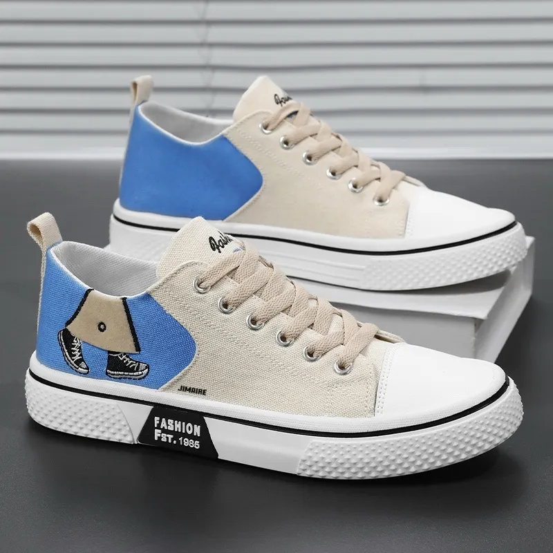 King Jinmai Slip Resistant Lightweight Breathable Low Top Skateboard Shoes Men's-1