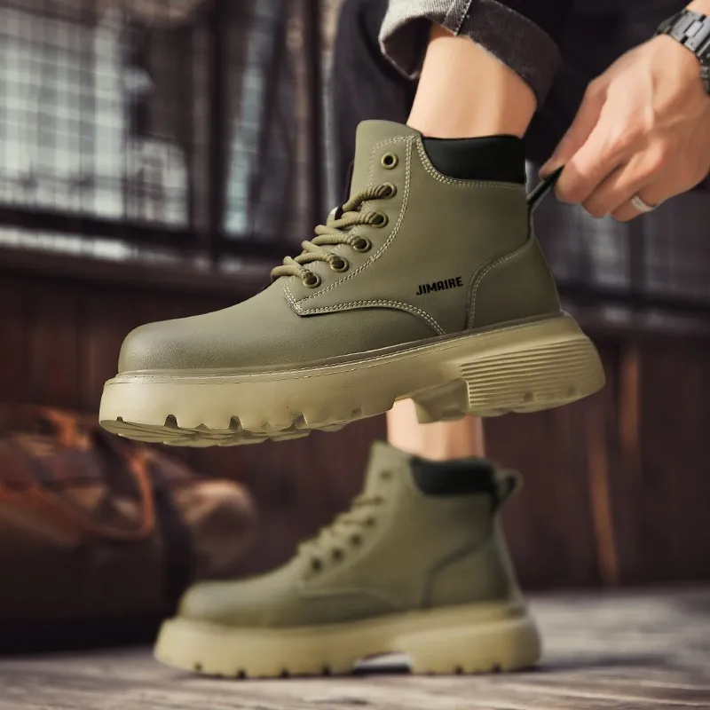 King Jinmai Crew Martin Boot Men's-11