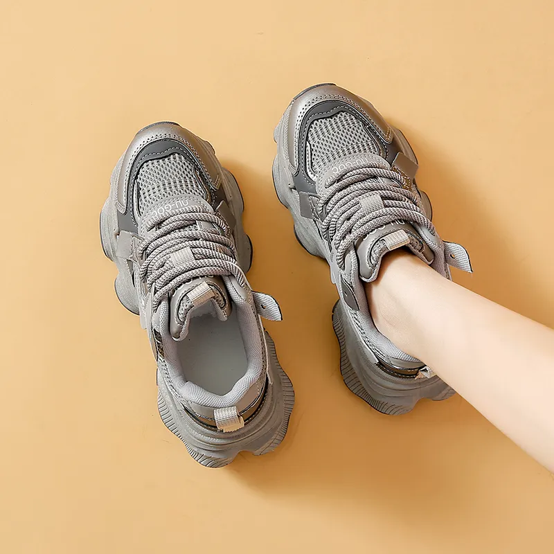King Jinmai Low Top Chunky Sneakers Women's-11