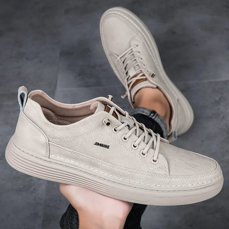 King Jinmai Slip Resistant Water Resistant Low Top Skateboard Shoes Men's-1
