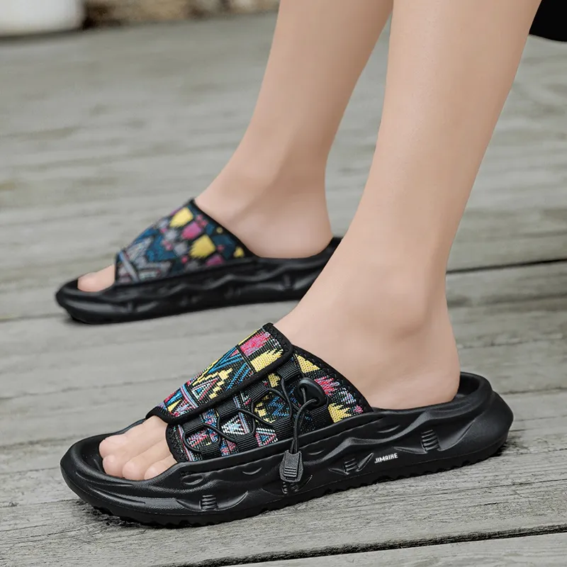 King Jinmai Slide Slippers Men-7