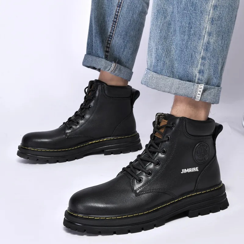 King Jinmai Short Martin Boot Unisex-9