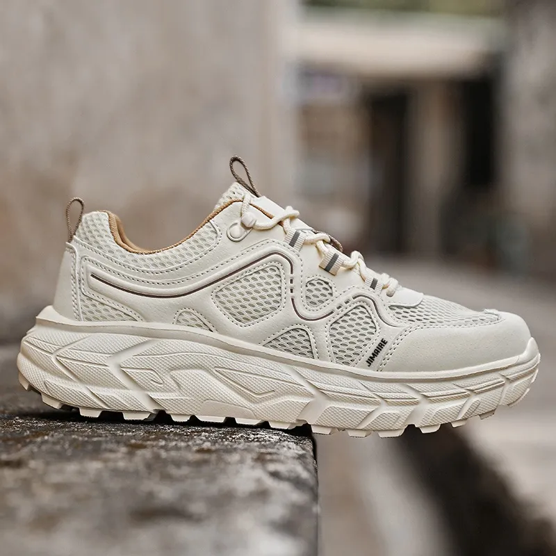 King Jinmai Shock Absorbing, Non Slip, Wear Resistant, Breathable And Lightweight Low Top Casual Shoes Men's-1