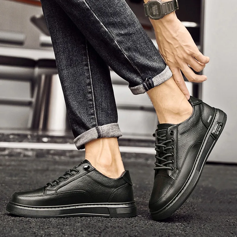 King Jinmai Anti Slip Wear Resistant Low Top Skateboard Shoes Men's-8