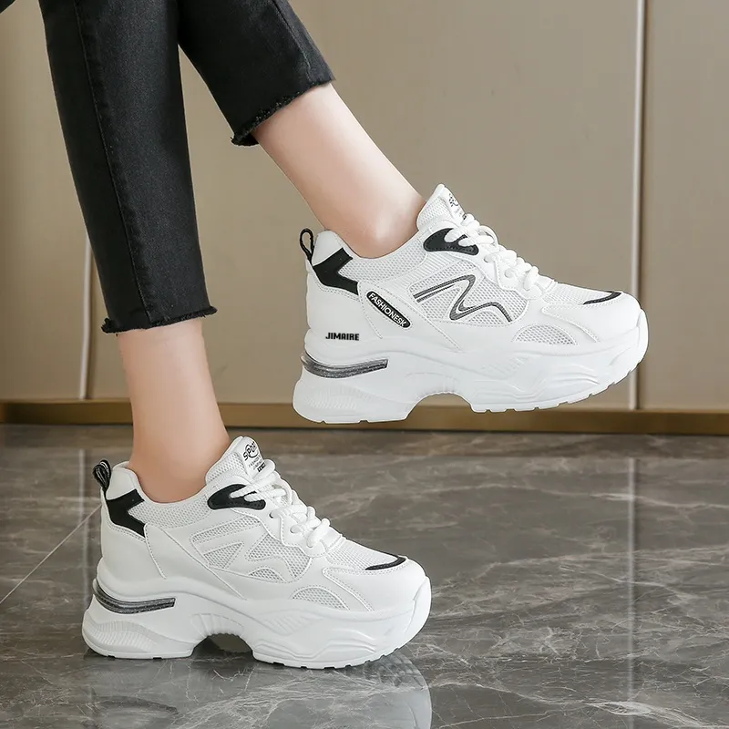 King Jinmai Low-Top Chunky Sneakers Women's-4