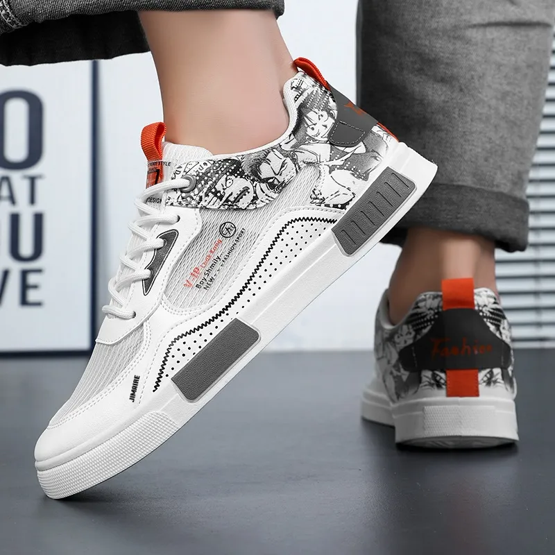 King Jinmai Slip Resistant Low Top Skateboard Shoes Men's-12