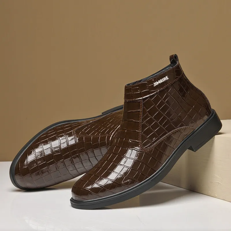 King Jinmai Ankle Boots Men-8