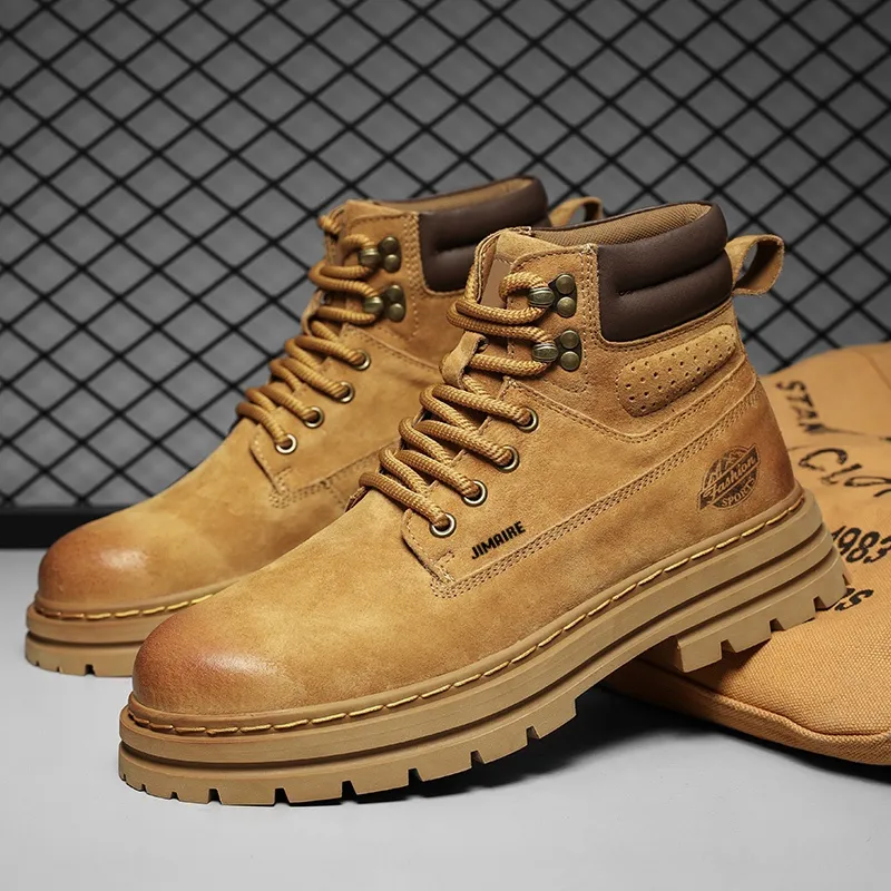 King Jinmai Crew Martin Boot Men's-4