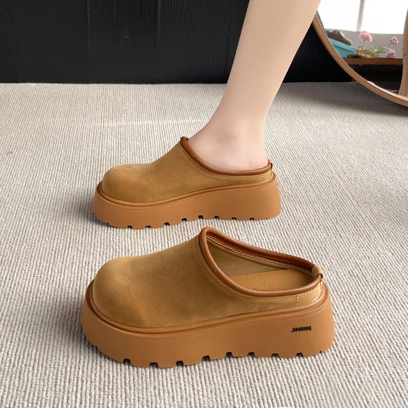 King Jinmai Rubber Sole Wrap toe Slippers Women's-7