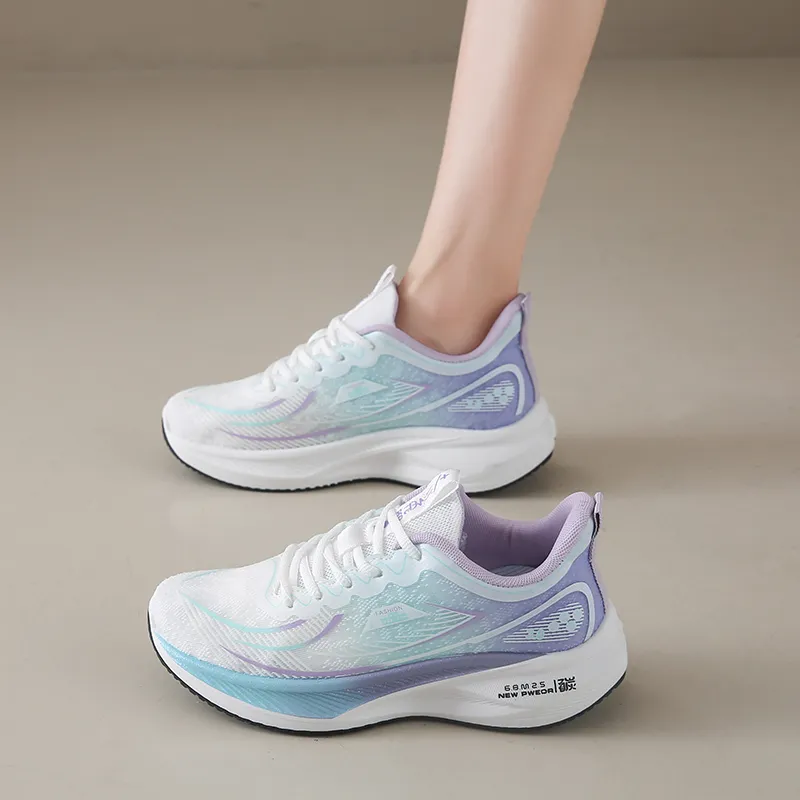 King Jinmai Cushioning, Slip Resistant, Abrasion Resistant, Breathable, Lightweight Low Top Casual Shoes Women's-1