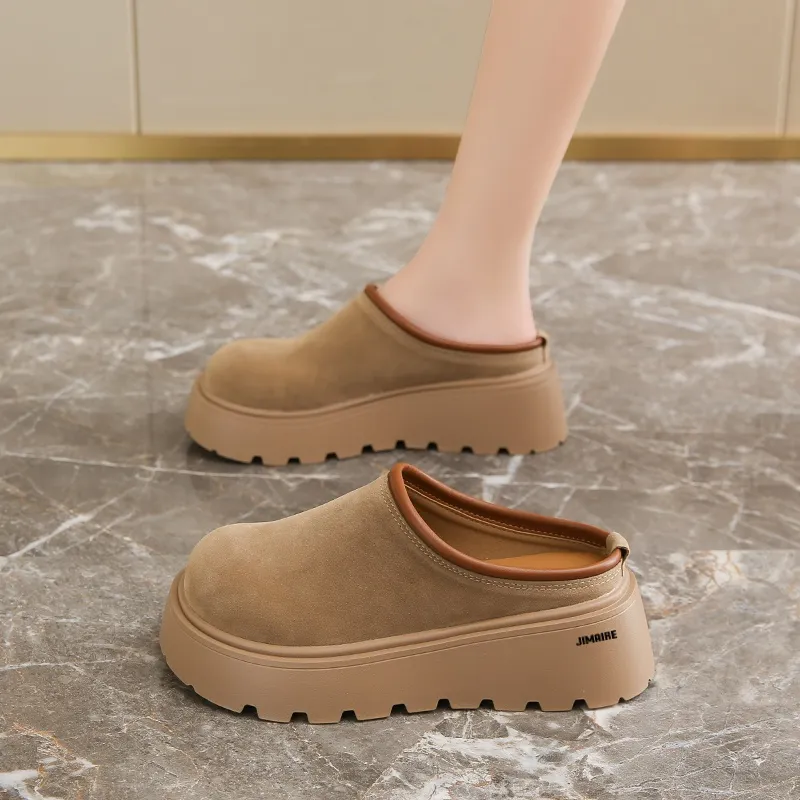 King Jinmai Rubber Sole Wrap toe Slippers Women's-1