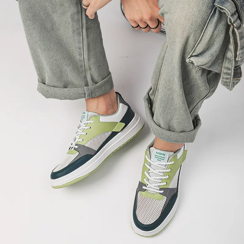 King Jinmai Slip Resistant Low Top Skateboard Shoes Men's-4