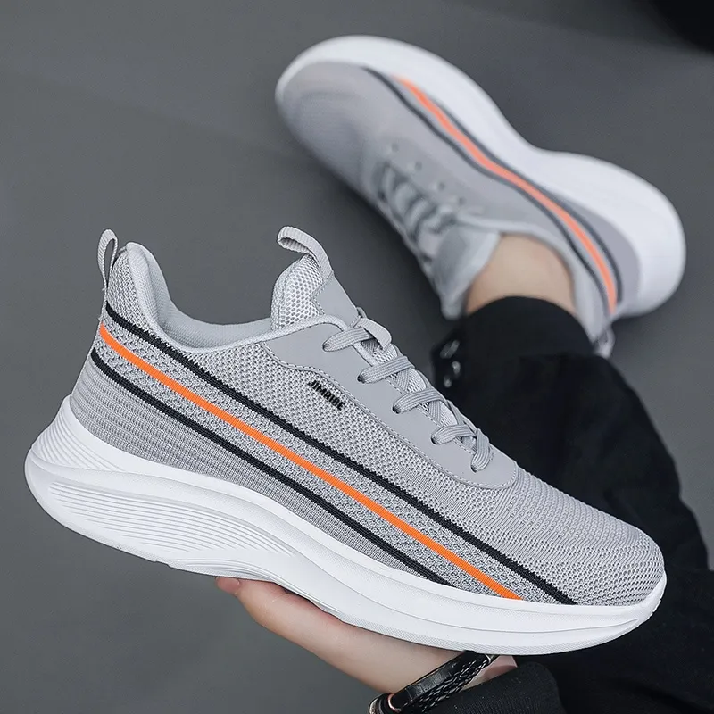 King Jinmai Cushioning Slip Resistant Abrasion Resistant Breathable Low Top Casual Shoes Men's-4