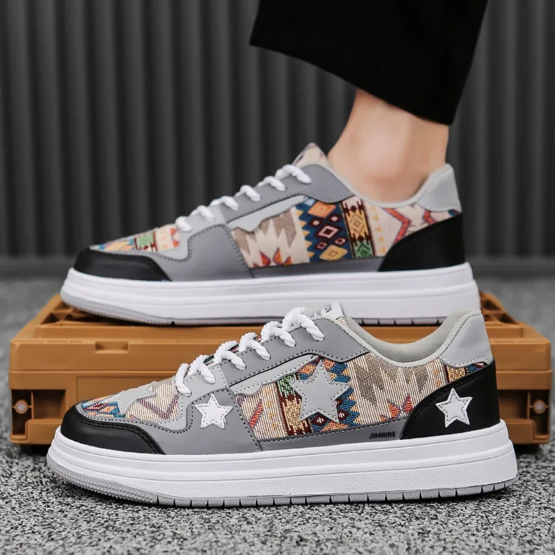 King Jinmai Slip Resistant Cushioning Abrasion Resistant Lightweight Breathable Low Top Skateboard Shoes Men's-3