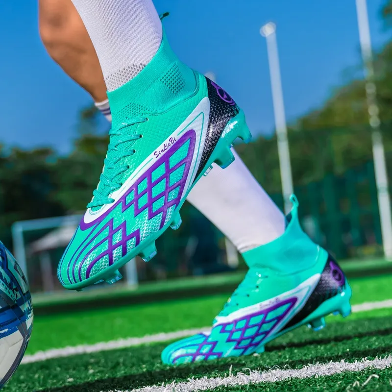 King Jinmai AG Rubber Short Studs Cushioning Slip Resistant Abrasion Resistant Impact Resistant Soccer Shoes Unisex-2