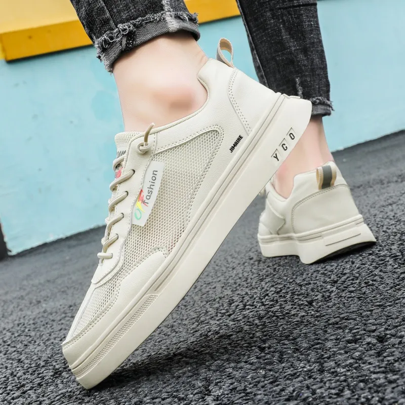 King Jinmai Slip Resistant Cushioning Abrasion Resistant Lightweight Breathable Low Top Skateboard Shoes Men's-7